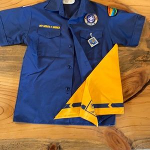 Boy Scouts of America shirt - youth shirt - like new-